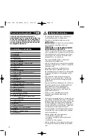 Предварительный просмотр 38 страницы Hoover HOOVER JET & WASH SX 6254 User Instructions