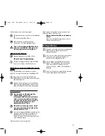 Предварительный просмотр 41 страницы Hoover HOOVER JET & WASH SX 6254 User Instructions