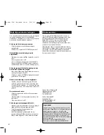 Предварительный просмотр 42 страницы Hoover HOOVER JET & WASH SX 6254 User Instructions