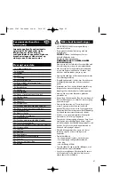 Предварительный просмотр 43 страницы Hoover HOOVER JET & WASH SX 6254 User Instructions