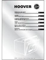 Hoover HOS316 User Instructions preview