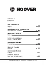 Предварительный просмотр 2 страницы Hoover HOZ3150 User Instructions