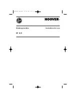 Предварительный просмотр 1 страницы Hoover HP 16 E Instructions For Use Manual