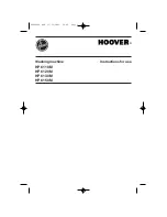 Hoover HP6 110M Instructions For Use Manual предпросмотр