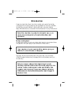 Preview for 3 page of Hoover HP6 110M Instructions For Use Manual