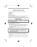 Preview for 4 page of Hoover HP6 110M Instructions For Use Manual