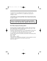 Preview for 10 page of Hoover HP6 110M Instructions For Use Manual