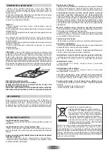 Предварительный просмотр 22 страницы Hoover HPI342 Instruction Manual