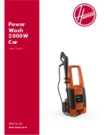 Preview for 1 page of Hoover HPW2C-ZA User Manual