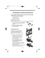 Предварительный просмотр 25 страницы Hoover HSW150M Instructions For Use Manual