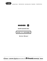 Preview for 1 page of Hoover HSXS5085 Service Manual