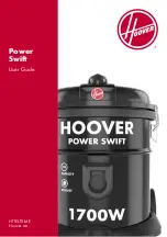 Hoover HT85-T0-ME User Manual preview