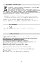 Preview for 5 page of Hoover HTLP130WK User Manual