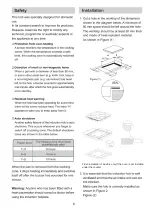 Предварительный просмотр 6 страницы Hoover HTP644DB1 Instruction Manual