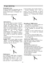 Предварительный просмотр 22 страницы Hoover HTP644DB1 Instruction Manual