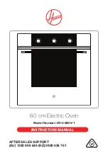 Preview for 1 page of Hoover HV-C60OV-1 Instruction Manual