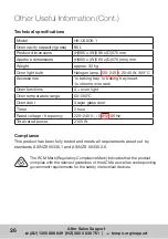 Preview for 26 page of Hoover HV-C60OV-1 Instruction Manual