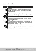 Preview for 15 page of Hoover HV-C60OV-2 Instruction Manual