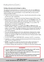 Preview for 19 page of Hoover HV-C60OV-2 Instruction Manual