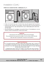 Предварительный просмотр 13 страницы Hoover HV-LFL8 Instruction Manual