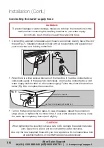 Предварительный просмотр 14 страницы Hoover HV-LFL8 Instruction Manual