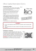 Preview for 25 page of Hoover HV-LHP8 Instruction Manual