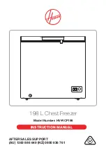 Hoover HV-RCF198 Instruction Manual preview