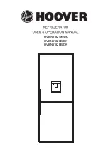 Hoover HVBN6182BHK User'S Operation Manual preview