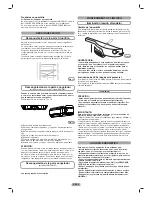 Предварительный просмотр 24 страницы Hoover HVBS5162BK Maintenance And User Manual