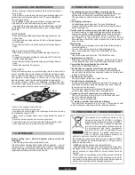 Предварительный просмотр 9 страницы Hoover HVD 640 C User Instructions