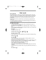 Предварительный просмотр 18 страницы Hoover HVM6316M Instructions For Use Manual