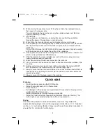 Preview for 5 page of Hoover HW120M Instructions For Use Manual