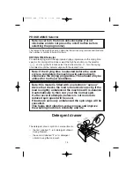 Preview for 14 page of Hoover HW120M Instructions For Use Manual