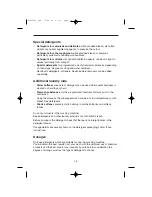 Preview for 16 page of Hoover HW120M Instructions For Use Manual