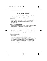 Preview for 18 page of Hoover HW120M Instructions For Use Manual