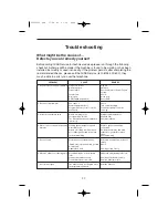 Preview for 27 page of Hoover HW120M Instructions For Use Manual