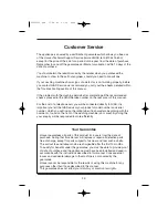 Preview for 29 page of Hoover HW120M Instructions For Use Manual