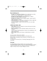 Preview for 16 page of Hoover HW5513 Instructions For Use Manual