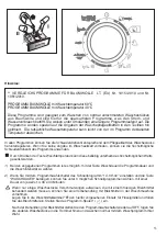 Preview for 53 page of Hoover HWB 814 DN User Instructions