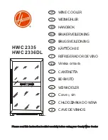 Hoover HWC 2335 Manual preview