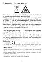 Preview for 5 page of Hoover HWCB 15 UKBM User Manual