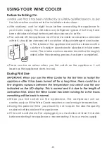 Preview for 9 page of Hoover HWCB 15 UKBM User Manual