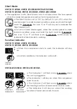 Preview for 13 page of Hoover HWCB 15 UKBM User Manual