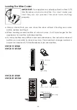 Preview for 14 page of Hoover HWCB 15 UKBM User Manual