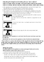 Preview for 27 page of Hoover HWCB 15 UKBM User Manual