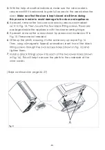 Preview for 28 page of Hoover HWCB 15 UKBM User Manual