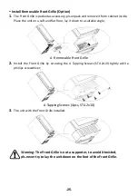 Preview for 68 page of Hoover HWCB 15 User Manual