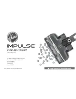 Предварительный просмотр 1 страницы Hoover Impulse User Manual