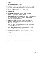 Preview for 5 page of Hoover innovation U4231 Owner'S Manual