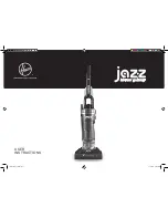 Hoover Jazz JA1600 User Instructions preview